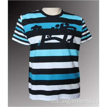 男士100％棉T恤短袖